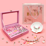 Acrylic Beads Bracelet Kit Large Hole Beads Jewelry Making Set