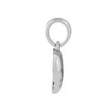 Sterling Silver DIY Beads Fan Love Necklace Pendant