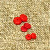 Red Flat Cinnabar Beads Spacer Beads Wholesales