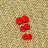 Red Flat Cinnabar Beads Spacer Beads Wholesales