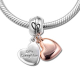 Mother & Daughter Love Charm for Jewelry Bracelets