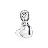 Mother & Son Love Dangle Charm For Silver Jewelry Bracelets