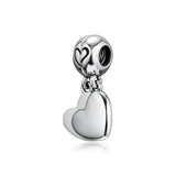 Mother & Son Love Dangle Charm For Silver Jewelry Bracelets
