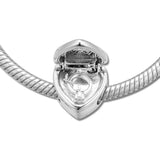 Sterling Silver Our Promise Charm for Jewelry Bracelets