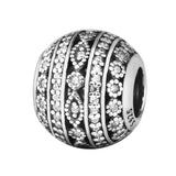 DIY Beads Glittering Shapes Charm Clear CZ Hot Jewelry 925