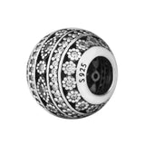 DIY Beads Glittering Shapes Charm Clear CZ Hot Jewelry 925
