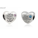 DIY It's a Girl/Boy Charm Fits Silver Bracelets Sterling Silver Jewelry Beads
