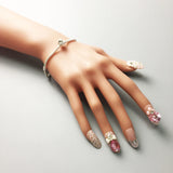 DIY Beads Starfish Dolphin Butterfly Feather Knot Silver Jewelry Gift Women Men