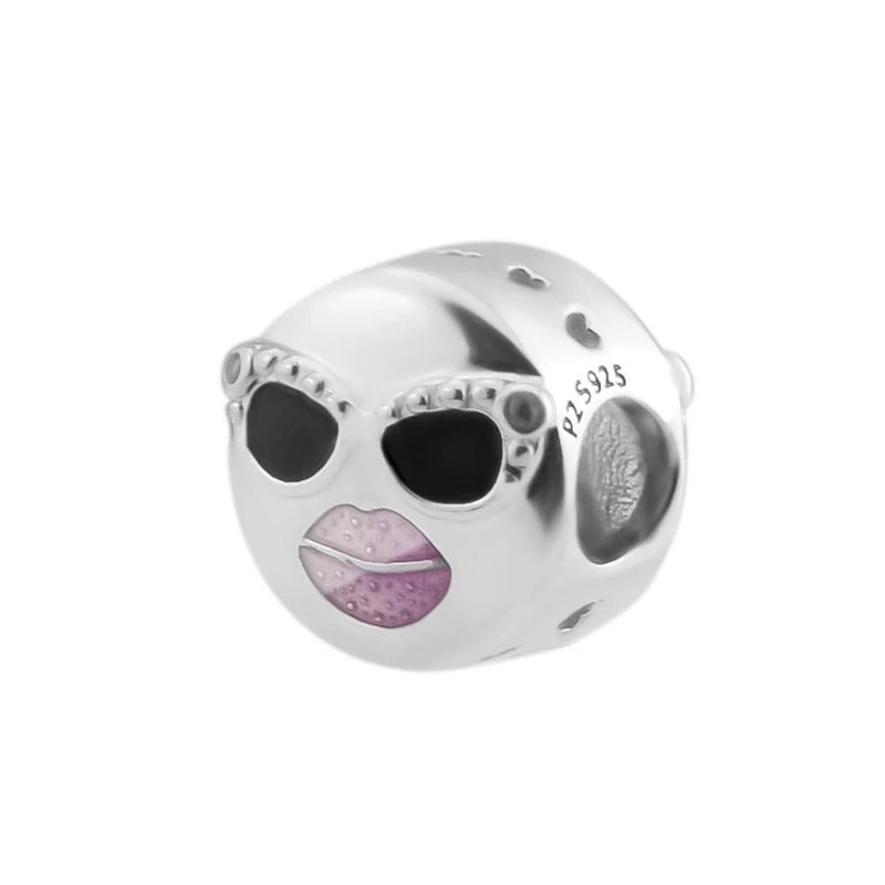 Sterling Silver DIY Beads Charm for 925 Silver Bracelets
