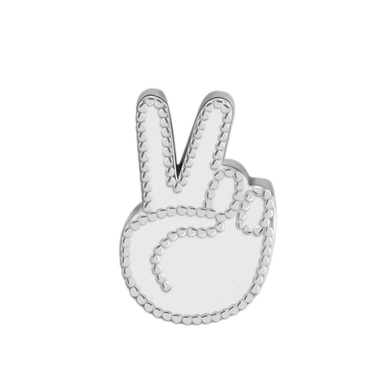 Peace Symbol Charm Silver Jewelry Making 925 Silver Charms Bracelets