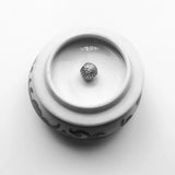 DIY Beads CZ Pave Charm 5mm Hole 925 Sterling Silver Jewelry Gift For Women Men