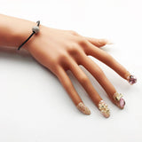 DIY Beads CZ Pave Charm 5mm Hole 925 Sterling Silver Jewelry Gift For Women Men
