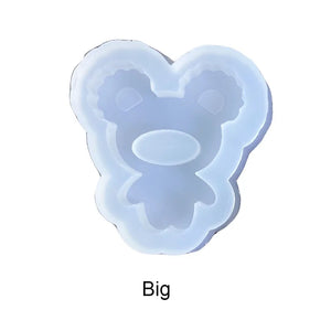 DIY Bear Epoxy Resin Mold Jewelry Tools Shaker Mold