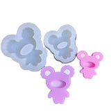 DIY Bear Epoxy Resin Mold Jewelry Tools Shaker Mold