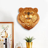 Bear Head Wall Decor Silicone Mold for DIY Craft
