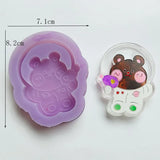 Silicone Epoxy Resin Mold Shaker Molds Jewelry Tool