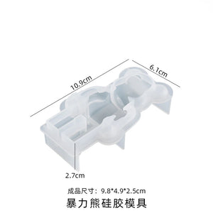 Bear Shaped Silicone Epoxy Resin Mold Jewelry Mold