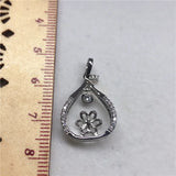 DIY Pendant Base Mount Jewelry Parts for Pearls Corals Jade Beads