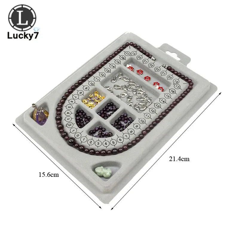 DIY Beginner Beads Tools 108 Beads Plate Bracelet Plate Desk Accessories