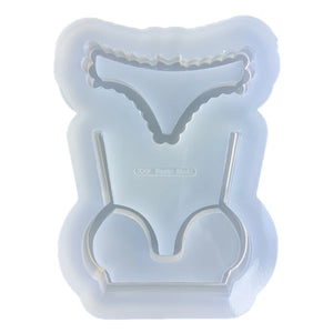 Silicone Epoxy Mold for DIY Keychain Pendant