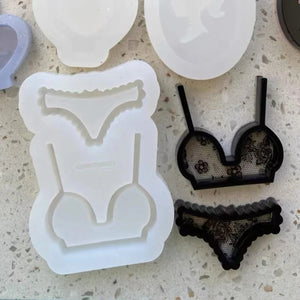 Silicone Epoxy Mold for DIY Keychain Pendant