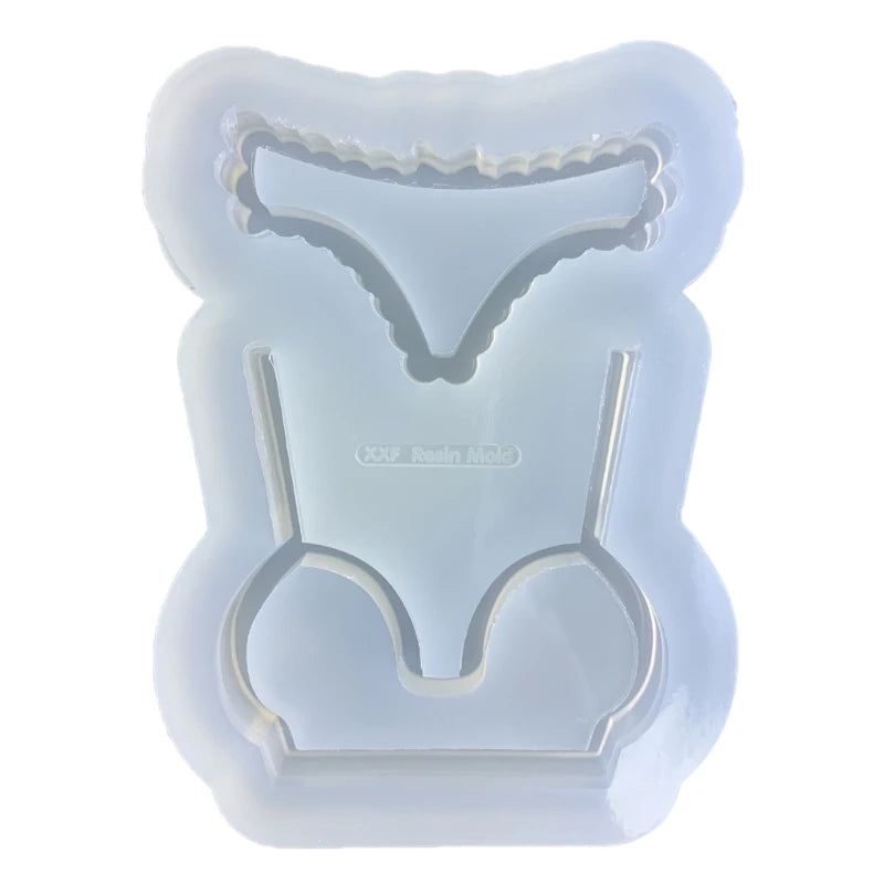 Silicone Epoxy Mold for DIY Keychain Pendant