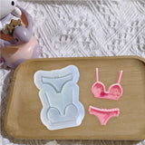 Silicone Epoxy Mold for DIY Keychain Pendant