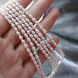 DIY Birth Year Number Pearl Necklace For Women Freshwater Pearls Zircon Choker