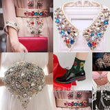 DIY Rhinestone Claw Sew On Crystal Stones for Clothes Decoration