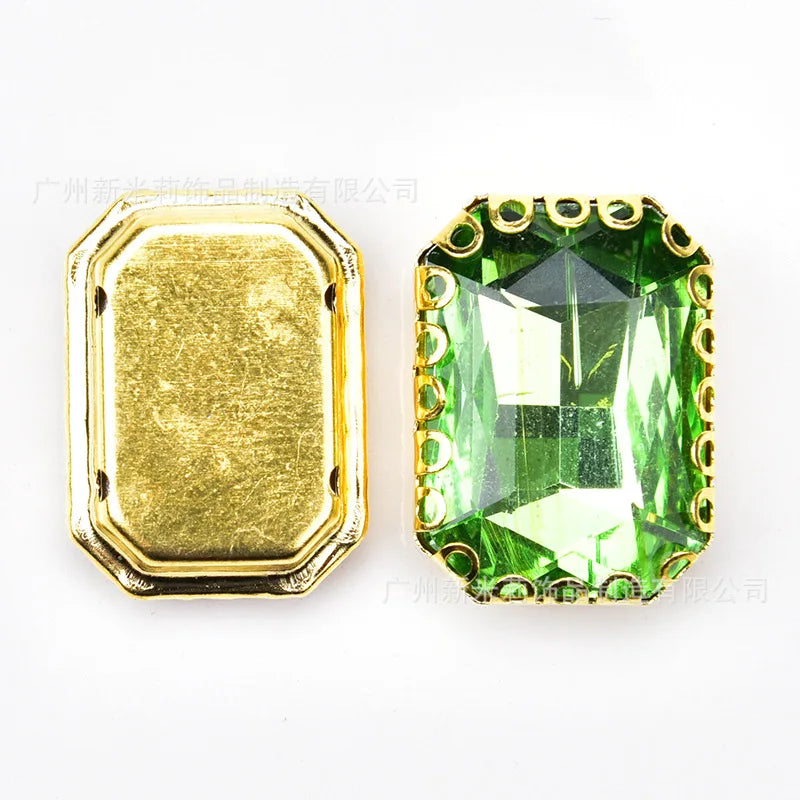 DIY Rhinestone Claw Sew On Crystal Stones for Clothes Decoration