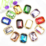 DIY Rhinestone Claw Sew On Crystal Stones for Clothes Decoration
