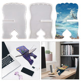 DIY Book Stand Epoxy Resin Mold Folding Bible Bookshelf Silicone Mould