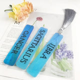 12 Constellation Bookmark Resin Mold DIY