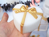 DIY Bow Storage Box Resin Mold Silicone Mold Love Stripe Crystal Epoxy Mold