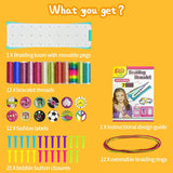 DIY Bracelet For Girl Jewelry Making Accessories Kits Loom Braided Bracelet