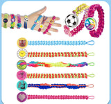 DIY Bracelet For Girl Jewelry Making Accessories Kits Loom Braided Bracelet