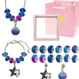 DIY Bracelet Kit For Kid Acrylic Beads Charms Jewelry Set