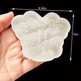 DIY Butterfly Heart Shaker Mold Silicone Epoxy Resin Jewelry Tool