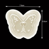 DIY Butterfly Heart Shaker Mold Silicone Epoxy Resin Jewelry Tool