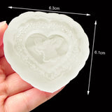 DIY Butterfly Heart Shaker Mold Silicone Epoxy Resin Jewelry Tool