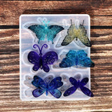 DIY Butterfly Silicone Mold Pendant Earring Mould Jewelry Tools