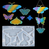 Butterfly Wind Chime Epoxy Resin Mold Jewelry Tools Silicone Moulds