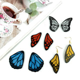 Butterfly Wing Resin Mold for Earrings Pendant Key Decoration