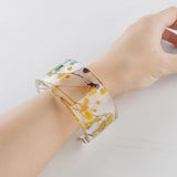 DIY Silicone Mold for Font Cuff Bracelet, Jewelry Casting Clear Epoxy Resin Mold