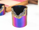 Crystal Epoxy Resin Mold Candle Holder Storage Cup Silicone Mold