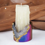Crystal Epoxy Resin Mold Candle Holder Storage Cup Silicone Mold