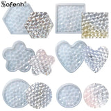 Love Plum Blossom Diamond Pattern Silicone Mold