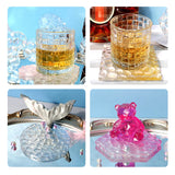 Love Plum Blossom Diamond Pattern Silicone Mold