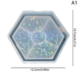 Love Plum Blossom Diamond Pattern Silicone Mold