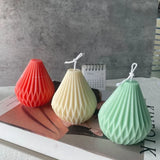 Geometric 3D Silicone Candle Mold for Soap Craft, Epoxy Resin, Home Decoration